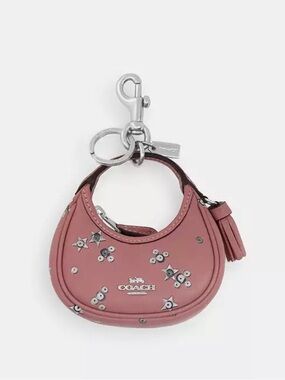 Coach Carmen Bag Charm With Star Print